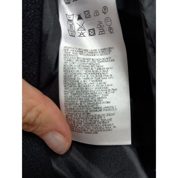 Diana Gallesi Womens Shift Dress Size 12 Black Keyhole Capsule Timeless Luxury - Picture 10 of 13